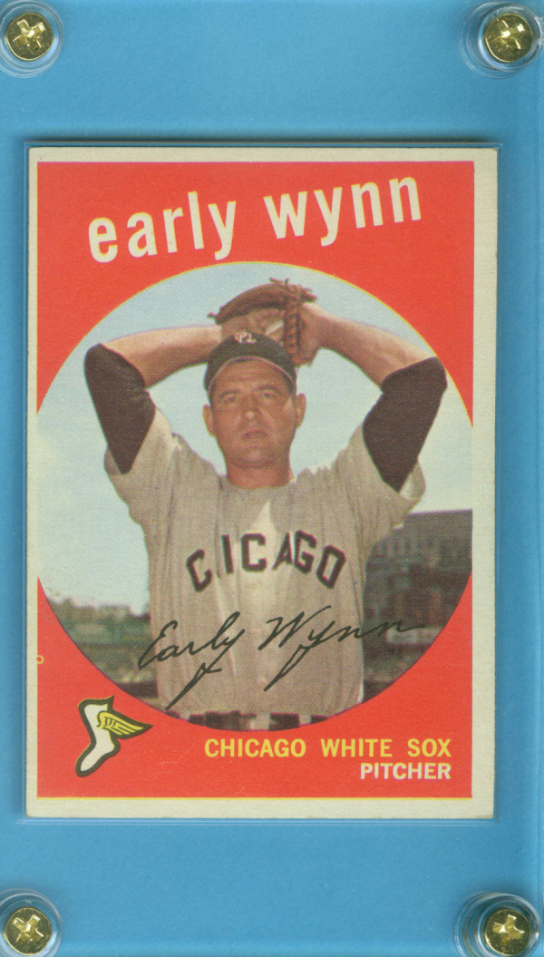 1959 Topps #260A Early Wynn GB