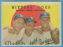 1959 Topps #262A Hitters Foes/Johnny Podres/Clem Labine/Don Drysdale GB