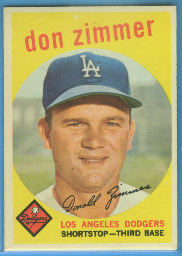 1959 Topps #287 Don Zimmer