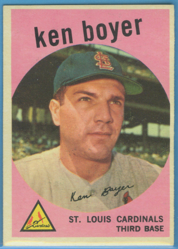 1959 Topps #325 Ken Boyer