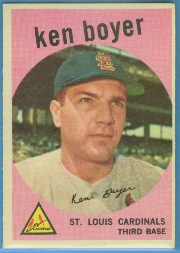 1959 Topps #325 Ken Boyer