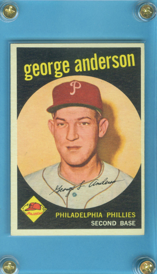 1959 Topps #338 Sparky Anderson RC