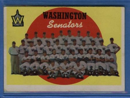 1959 Topps #397 Washington Senators CL