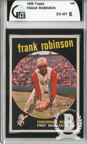 1959 Topps #435 Frank Robinson