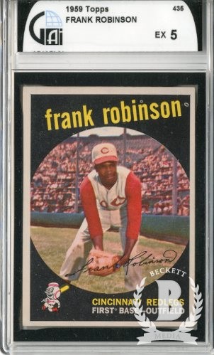 1959 Topps #435 Frank Robinson