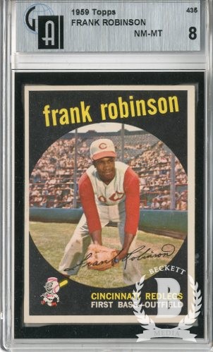 1959 Topps #435 Frank Robinson