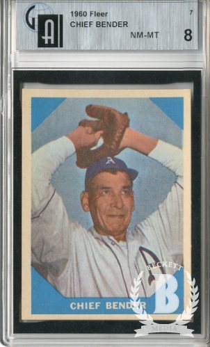 1960 Fleer #7 Chief Bender
