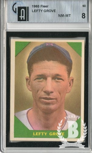 1960 Fleer #60 Lefty Grove