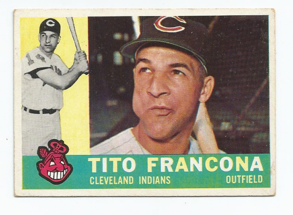 1960 Topps #30 Tito Francona