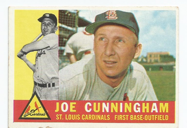 1960 Topps #40 Joe Cunningham