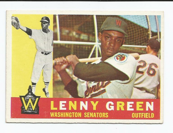 1960 Topps #99 Lenny Green