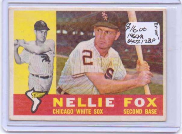 1960 Topps #100 Nellie Fox