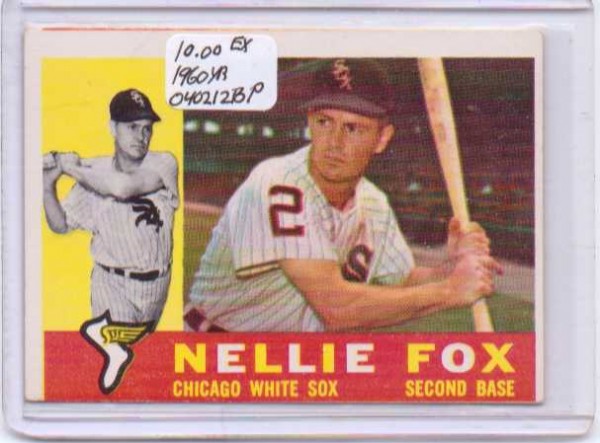 1960 Topps #100 Nellie Fox