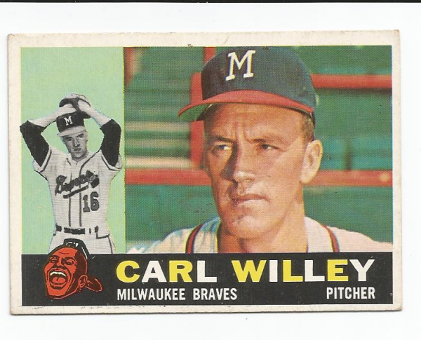 1960 Topps #107 Carlton Willey