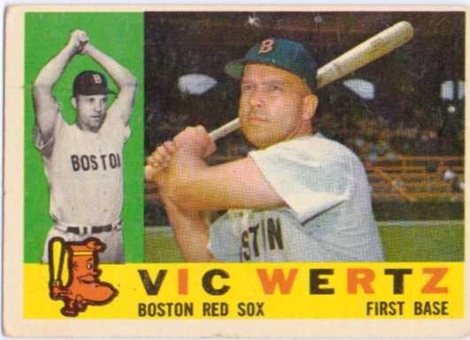 1960 Topps #111 Vic Wertz