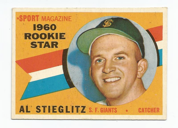 1960 Topps #144 Al Stieglitz RS RC