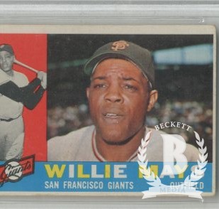 1960 Topps #200 Willie Mays