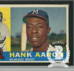 1960 Topps #300 Hank Aaron