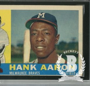 1960 Topps #300 Hank Aaron