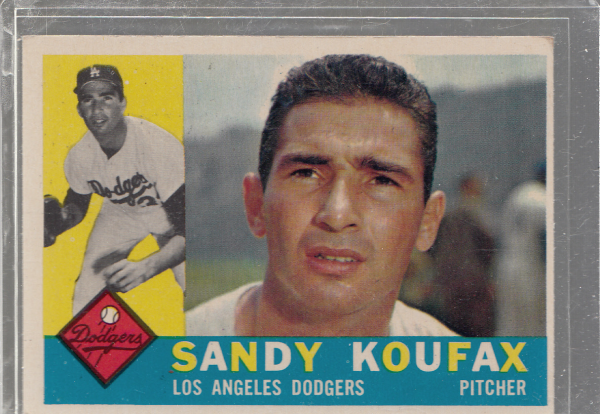 1960 Topps #343 Sandy Koufax