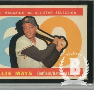 1960 Topps #564 Willie Mays AS