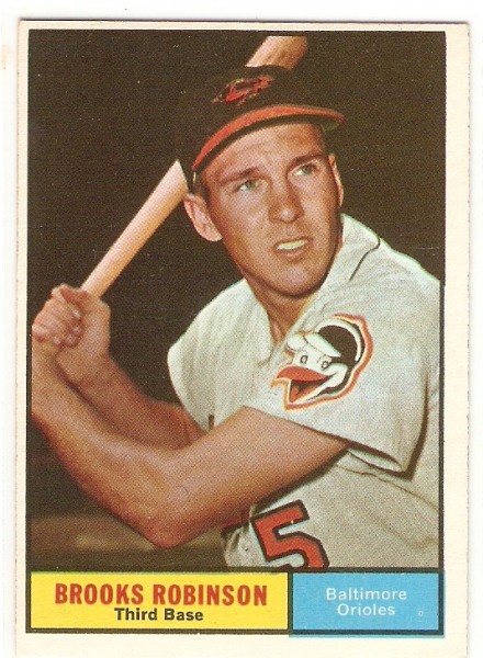 1961 Topps #10 Brooks Robinson