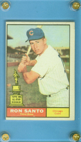 1961 Topps #35 Ron Santo RC