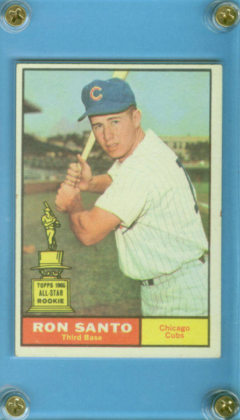 1961 Topps #35 Ron Santo RC