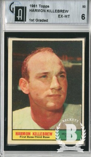 1961 Topps #80 Harmon Killebrew
