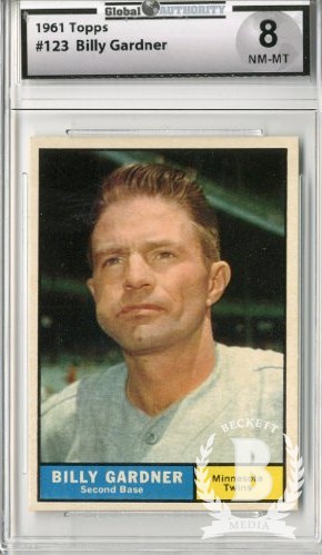 1961 Topps #123 Billy Gardner