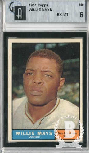 1961 Topps #150 Willie Mays