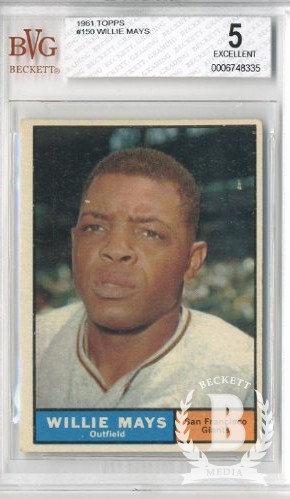1961 Topps #150 Willie Mays