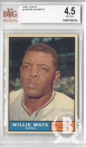 1961 Topps #150 Willie Mays