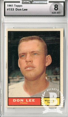 1961 Topps #153 Don Lee