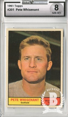 1961 Topps #201 Pete Whisenant