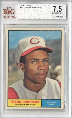 1961 Topps #360 Frank Robinson