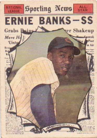 1961 Topps #575 Ernie Banks AS