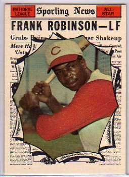 1961 Topps #581 Frank Robinson AS