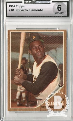 1962 Topps #10 Roberto Clemente