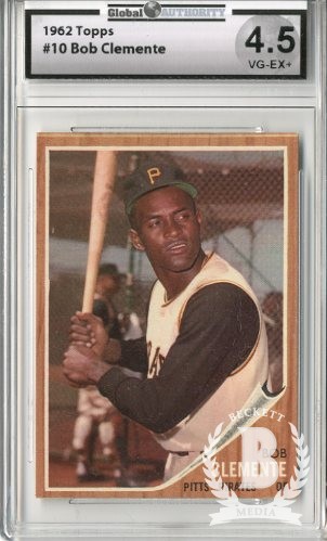 1962 Topps #10 Roberto Clemente