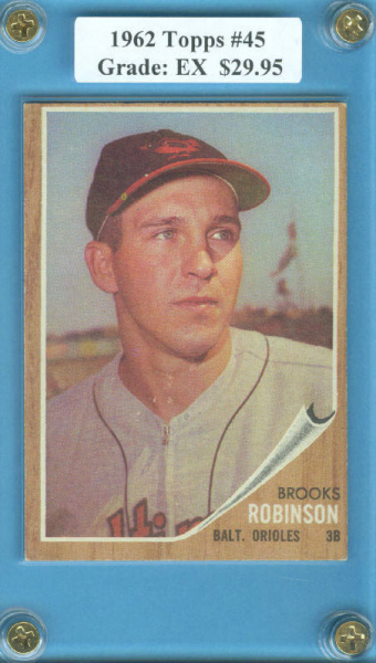 1962 Topps #45 Brooks Robinson