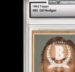 1962 Topps #85 Gil Hodges
