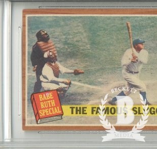 1962 Topps #138 Babe Ruth Special 4/The Famous Slugger