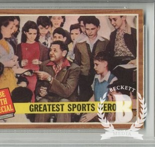 1962 Topps #143 Babe Ruth Special 9/Greatest Sports Hero