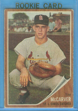 1962 Topps #167 Tim McCarver RC
