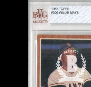 1962 Topps #300 Willie Mays