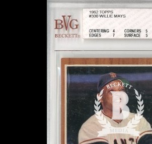 1962 Topps #300 Willie Mays