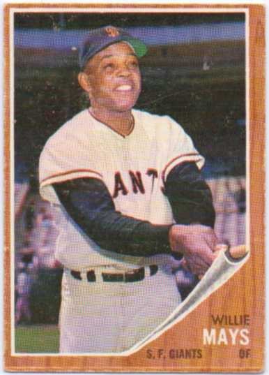 1962 Topps #300 Willie Mays
