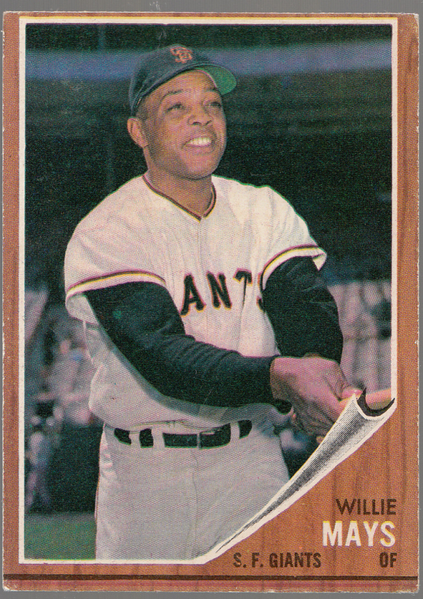 1962 Topps #300 Willie Mays