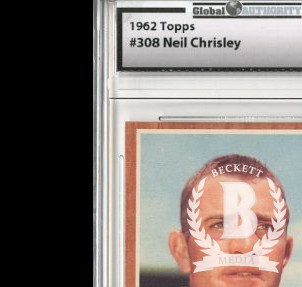 1962 Topps #308 Neil Chrisley